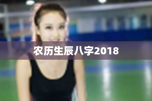 农历生辰八字2018